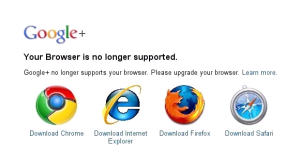 Messages like this are all too common for ie6 and ie7 users